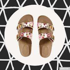 Birkenstock Look Alike Sandals 16 Birkenstock Look Alikes You Ll Want To Rock This Summer With Images Floral Birkenstocks Birkenstock Floral Shoes