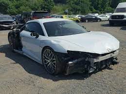 Salvage 2017 Audi R8 Auto Body Work Auto Body Car Detailing