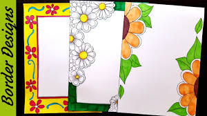 Border Designs On Paper Border Designs Project Work Designs Borders Design For School Project Youtube This channel about new wave creative videos. border designs on paper border designs project work designs borders design for school project
