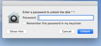How to reset a password . Cannot Enter Password To Unlock The Disk Macintosh Hd