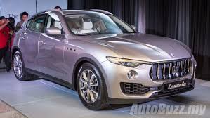 Maserati levante s granlusso 2021 price in malaysia is myr 361,960 (us$90,490) (us$90,490) 2017 Maserati Levante Launched In Malaysia 3 0l Diesel Priced At Rm889k Autobuzz My