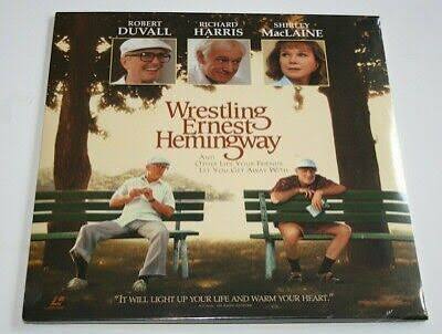 Wrestling Ernest Hemingway NEW LD Laserdisc Widescreen Duvall Maclaine |  eBay