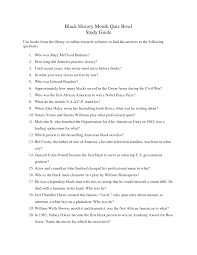 In 17 th and 18 th century, most african men and women enslaved and bring to america, which serve as a … 10 Best Black History Trivia Questions And Answers Printable Printablee Com
