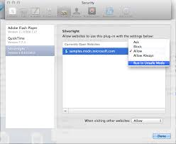 You will only need to install silverlight once in the browser you will be using. Silverlight How To Remove Mac Os X Mavericks Safari 6 1 Sandbox Restrictions For Silverlight Enabled Websites Microsoft Tech Community