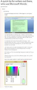 You can also add a background color to your document. Background Image Colour Change