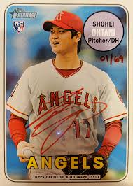 Yeah, this is a rite of passage for a rookie. Pat Neshek S 2018 Heritage Shohei Ohtani Autograph Sells For Over 6k