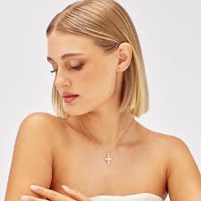 Charm Donna Croce Con Zirconi Gioielli Brosway Fancy