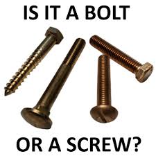 The Difference Between Bolts and Screws – Fair Wind Fasteners