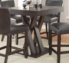 Square Bar Table Kitchen Furniture Pub Dining Bistro Dinette Counter Height Wood Coaster Modern Tall Kitchen Table Bar Table Pub Table Sets