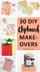 You can choose the color of your. 30 Ways To Personalize Clipboards Diy Style Cool Crafts