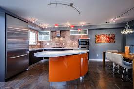 Get inspired with orange, kitchen ideas and photos for your home refresh or remodel. Orange Pendants For The Contemporary Kitchen Ideas And Inspirations