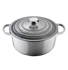 Den billigste prisen for le creuset toughened steel professional gryte 20cm 3,8l akkurat nå er 1 319 Le Creuset Rund Gryte 5 3 L Mist Gray Wallendahl As