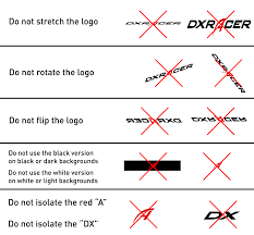 Dxracer Branding Guidelines Dxracer Official Blog