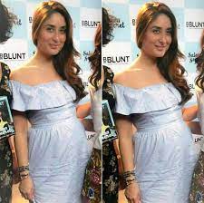 A Hugely Pregnant Kareena Kapoor Khan Has Ample Reason To Be Beaming As Her Due Date Looms Overhead Kareena Kapoor Khan Kareena Kapoor Maternity Dresses