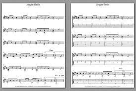 Free Classical Guitar Sheet Music Jingle Bells