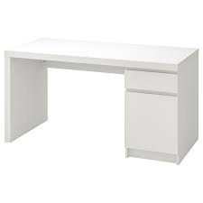 Malm Bureau Wit 140x65 Cm Ikea In 2020 Ikea Malm Desk White Desks White Paneling