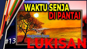 Download now pemandangan pada waktu senja di laut yang hipster dan mesti. 13 Lukisan Pemandangan Waktu Senja Di Pantai Youtube