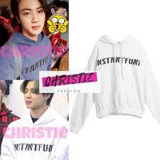 Inspired by a sense of freedom and youthfulness. Hoodie Jumper Instantfunk Kpop Jin Jimi M Xxl 18 Colors Sweater Jacket Kpop Johnny Nct Momo Tw Shopee Malaysia