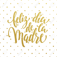 Todas las noticias sobre día de la madre publicadas en el país. Feliz Dia De La Madre Grusskarte Gold Glitter Kalligraphie Schriftzug Titel Weisses Tupfen Muster Hintergrund Lizenzfrei Nutzbare Vektorgrafiken Clip Arts Illustrationen Image 54729376