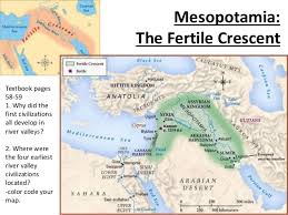 Task to be completed on the map correct incorrect 1. Unit 3 Part 1 The First Civilization Sumer