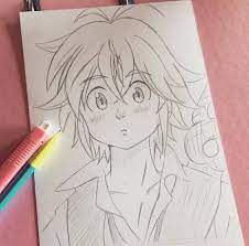 Citation manga ours dessin anime seven deadly sins chibi 7 péchés happy tree friends image animée personnages d'animés. Epingle Par Elliana Uwu Sur Copic Markers Etc Dessin De Visage Esquisse D Anime Tutoriel De Dessin