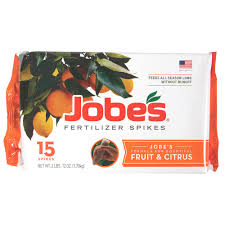 Apple trees take a few years before they will produce fruit. Amazon Com Jobe S 100046754 1612 Fertilizer Spike 15 Brown Organic Citrus Tree Food Garden Outdoor