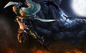 View, comment, download and edit lol katarina minecraft skins. Mercenary Katarina Skin Chinese 2 League Of Legends Wallpapers