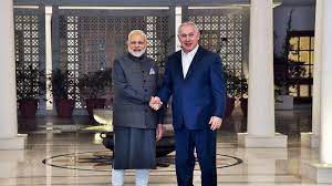 Israeli prime minister benjamin netanyahu on thursday termed his country's partnership with india as one made in heaven, which rests on shared values of love for humanity, democracy and freedom. Israeli Pm Benjamin Netanyahu S First India Visit Aims To Deepen Trade Ties Latest News India Hindustan Times