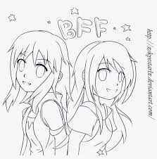 In this very easy turn word wordtoon you can see how to turn these 3 letters into a funny bff cartoon. Cute Anime Easy Bff Drawings Novocom Top