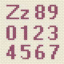 Minnie and her lingerie item code: Alphabet And Number In Cross Stitch Pattern Royalty Free Cliparts Vectors And Stock Illustration Image 65741759