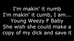 The most bizarre thing i've ever read about myself is that i was dead. 25 Bad Funny Lil Wayne Lyrics Youtube