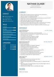 Free online cv builder with my best cv templates. Warehouse Manager Resume Sample 2021 Writing Tips Resumekraft