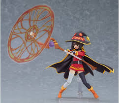 my name is megumin she s here and ready to strike a pose from the anime series kono subarashii sekai ni syu figuras de anime tienda de anime figuras kawaii