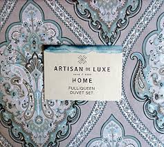 Pioneering in their approach to fashion, artisan de luxe makes clothing that is ageless and knows no bounds. Artisan De Luxe Bedding 3 Piece Full Queen Duvet Cover Set Medallions In Shades Of Blue Gray Tan Buy Online In Bahamas At Bahamas Desertcart Com Productid 60884536