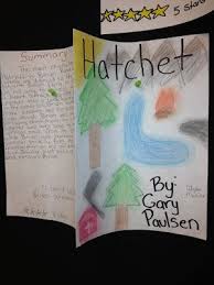 Hatchet Book Cover Final Project Focus On How To Summarize Hatchet Book Hatchet Book Project 5th Grade Activities