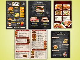 How to create restaurant menu in hp photo creations: Create A Restaurant Menu Design By Itsbougrin Fiverr