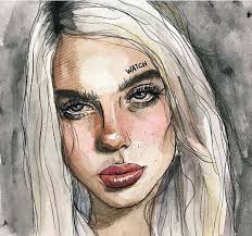 Art From Billie S Instagram Billie Eilish Billie Art Prompts