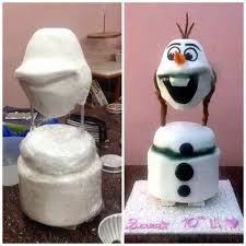 Cuisine Simple Olaf Cake Gateaux Cake Cakes Cook Olaf Simple B Gateaux Disney Olaf Frozen Cake Frozen Cake Tutorial Olaf Cake