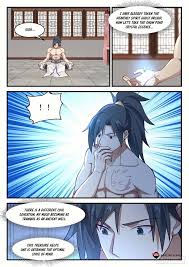 Suatu hari penyapu rendahan kai yang berhasil mendapatkan buku hitam, menempatkannya di jalan menuju puncak dunia persilatan. Martial Peak Chapter 950 Martial Peak Manga Online