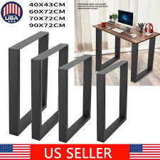 Many kitchen designs have overhanging granite areas and those need to be supported. Set Of 2 Industrial Metal Square Legs Dining Bench Office Desk Gray 90x72cm Furniture Parts Home Garden
