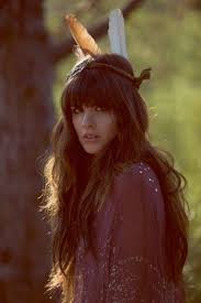 Short bangs make a big statement and pack a lot of attitude so your hairstyle must match to achieve a balanced overall look. Great Look Hair Long Hair Styles Boho Style Inspiration