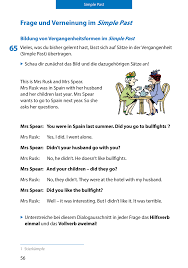 Frage Und Verneinung Im Simple Past Unterrichtsmaterial Im Fach Englisch In 2020 Vergangenheitsform Englischunterricht Unterrichtsmaterial