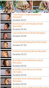 This glamorous hairstyle works better on straight long hairstyle. Braid Hairstyles Tutorials Amazon De Apps Spiele