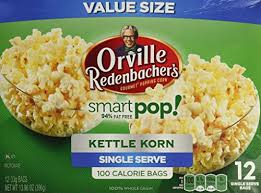 · love my popcorn · low calories, perfect for weight loss · tastes amazing to me · very good! Amazon Com Orville Redenbacher Smart Pop Kettle Korn Mini Bags 12 Count Pack Of 3