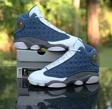 Nike Air Jordan 13 Retro Flint Og French Blue Grey 310004 441 Men S Size 8 5 Nike Basketballshoes