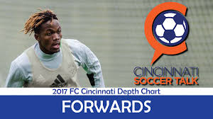 2017 fc cincinnati depth chart forwards cincinnati soccer