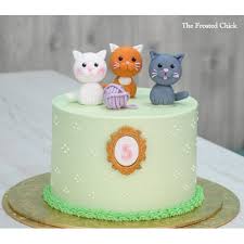 Model you cat cake in the style of minions and you may bake a very cute cat cake. Kitty Cat Cake