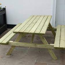 Picnic Bench Pressure Treated Free Delivery Available Lift Up Seats