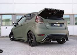 The fiesta range will expanded to include new additions: Ford Fiesta Mk7 7 5 Delta S S R And S Rr Spoiler