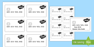 If you need credit card numbers complete with random fake details feel free to use our credit card number generator for free. Blank Debit And Credit Card Template Money Activities